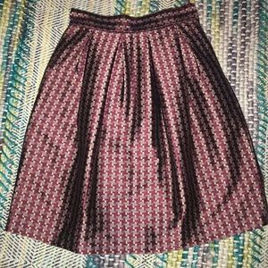 Proenza Schouler Magenta & Purple Pleated Skirt 6